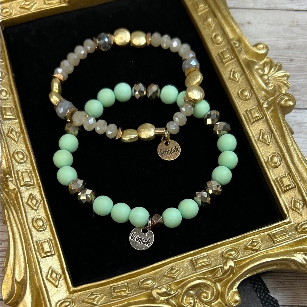 2 Erimish Beaded Bracelets